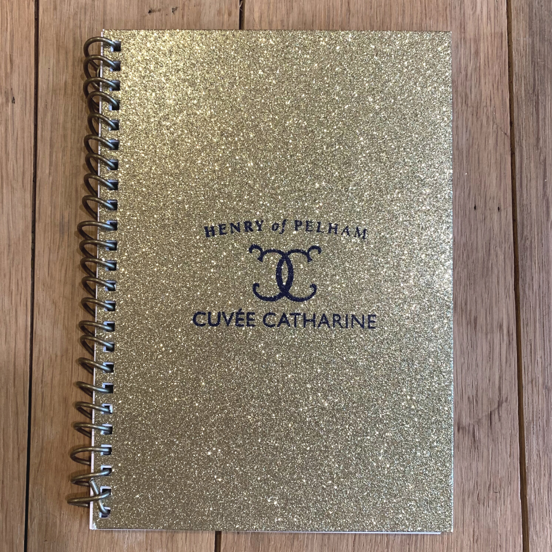 Cuvée Catharine Sparkly Notebook